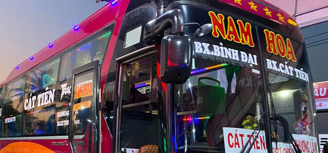 Xe Nam Hoa tuyến Tân Phú Đồng Nai - Bến Tre Xe Nam Hoa tuyến Tân Phú Đồng Nai - Bến Tre