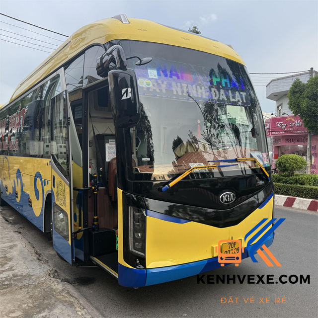 Nội thất sang trọng của xe Nam Phát Tây Ninh