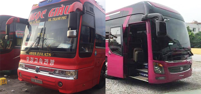 Nhà xe Ngọc Giàu Bến Tre