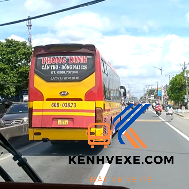 Review xe khách Phong Dinh giường nằm đi Cần Thơ từ Đồng Nai