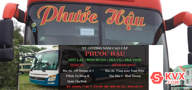 Xe Phước Hậu Trà Vinh Bình Dương