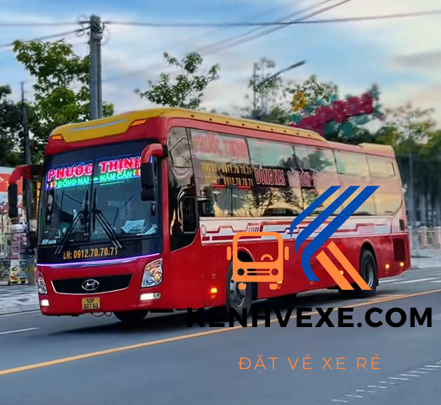 Xe Phước Thịnh Cà Mau Đồng Nai phục vụ hành khách