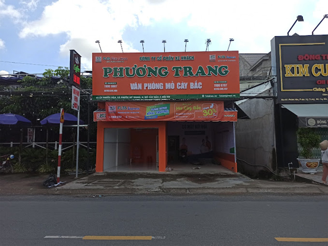 Chi nhánh xe Phương Trang Mỏ Cày Bắc