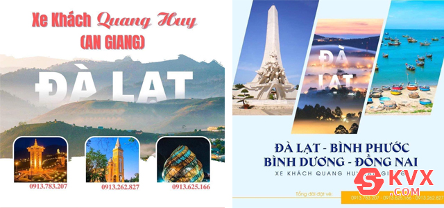 Xe quang huy châu đốc đà lạt limousine