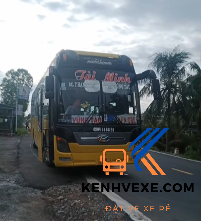 Xe giường nằm Tài Minh chuyên tuyến Thạnh Phú đi Vũng Tàu