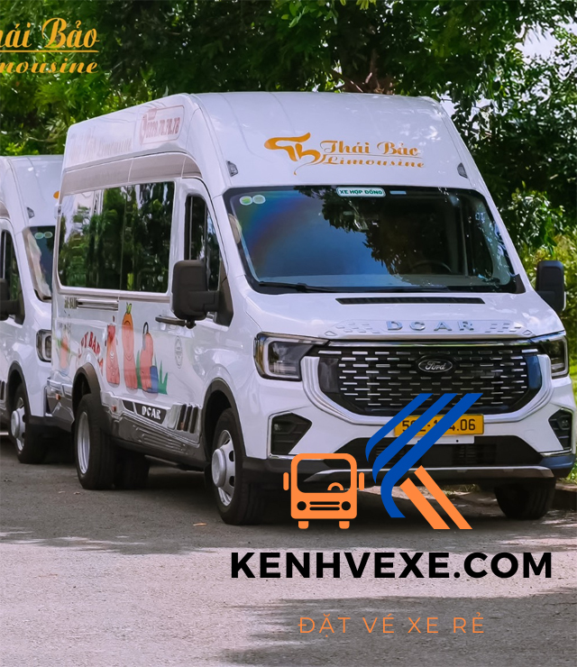 Xe khách Thái Bảo chuyên tuyến Vĩnh Long - Bến xe Miền Tây