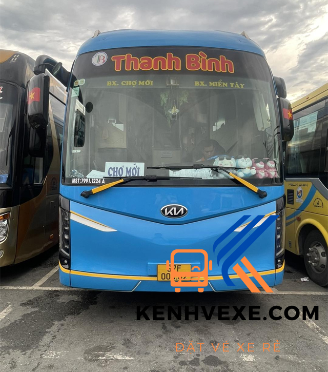 Nhà xe Thanh Bình Chợ Mới An Giang đi Sài Gòn