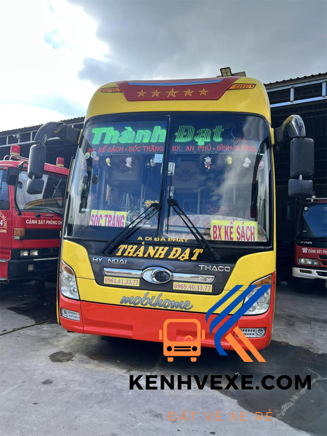 Nhà xe Thành Đạt tuyến Kế Sách Bình Dương
