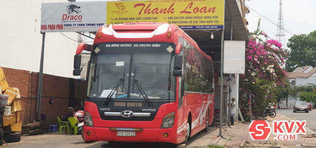 Xe Thanh Loan phục vụ hành khách đi Hậu Giang Sóc Trăng