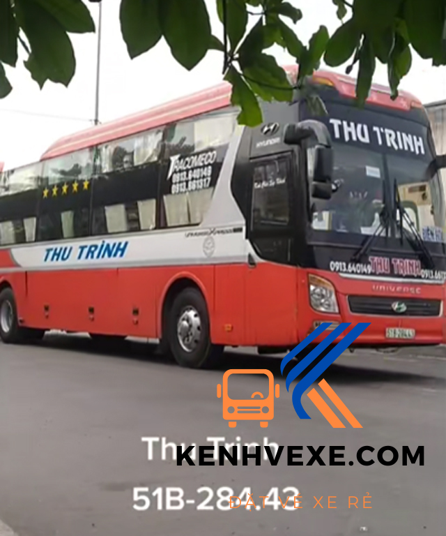 Xe khách Thu Trinh chuyên tuyến Cần Thơ đi Đồng Nai