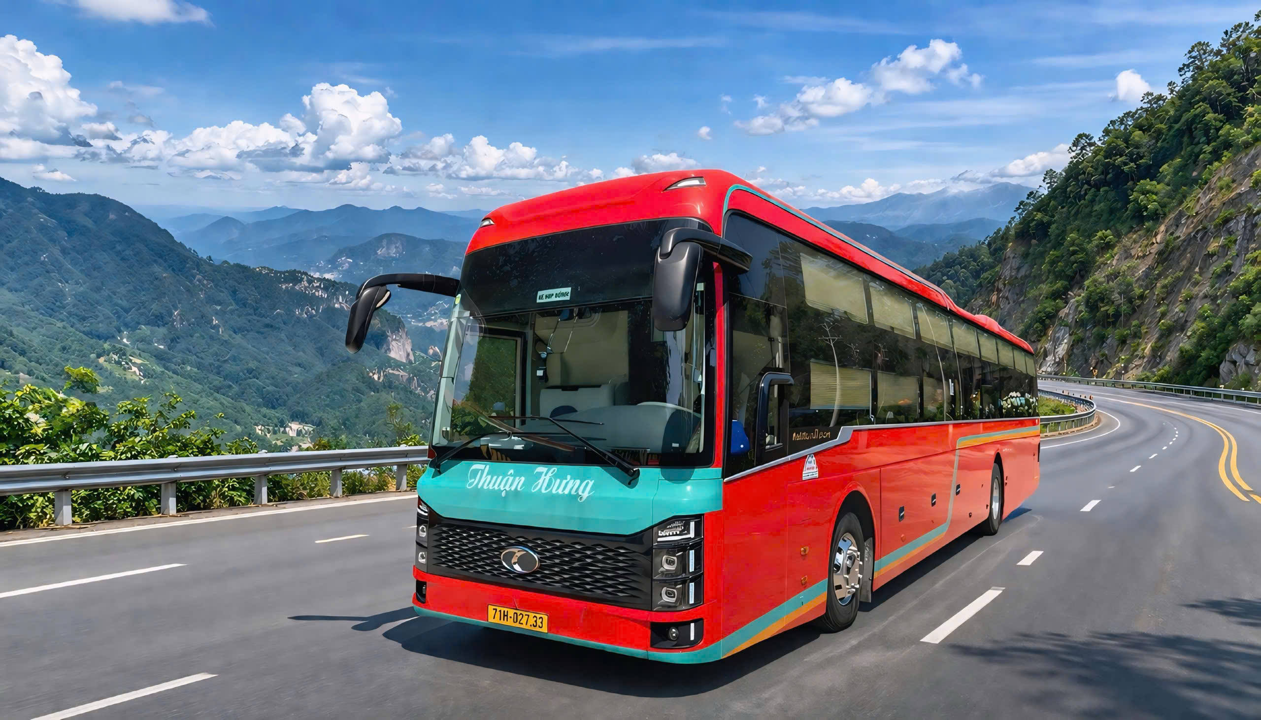 Hình ảnh xe Thuận Hưng Bến Tre Đà Lạt giường nằm chất lượng cao