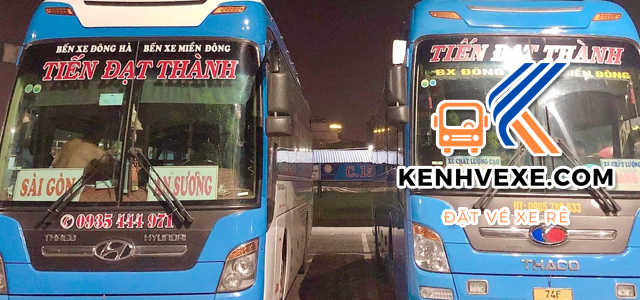 Hình ảnh xe Tiến Đạt Thành trên website kenhvexe.com