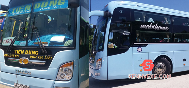 Cận cảnh xe giường nằm Tiến Dũng chuyên tuyến Quảng Ngãi Vũng Tàu