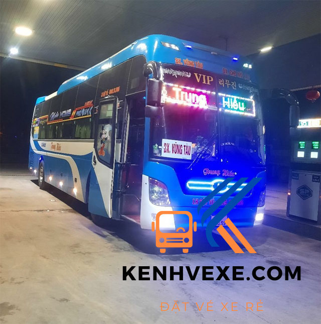 Xe Trung Hiếu giường nằm An Giang Vũng Tàu