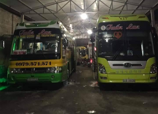 Xe Tuấn Lan đi Bình Dương