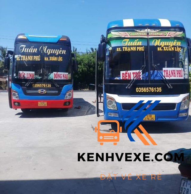 Lộ trình xe Tuấn Nguyên đi qua Xuân Lộc và Đức Linh