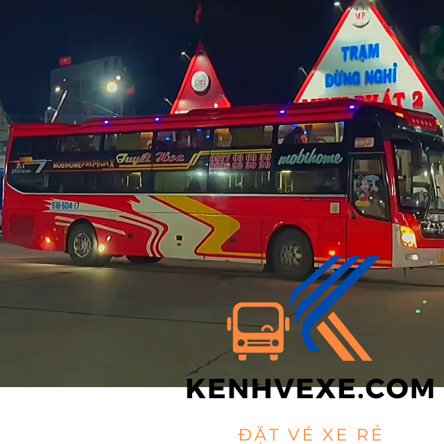 Lịch trình xe Tuyết Hoa đi Giồng Riềng Kiên Giang