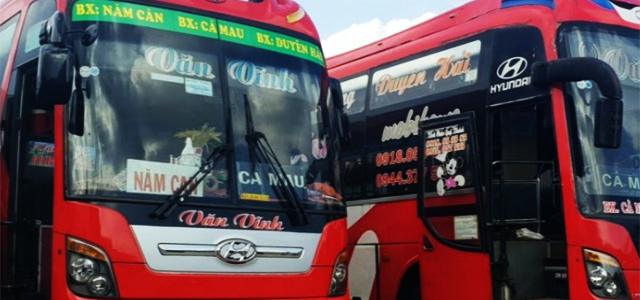 Nhà xe Văn Vĩnh chạy tuyến Trà Vinh Cà Mau